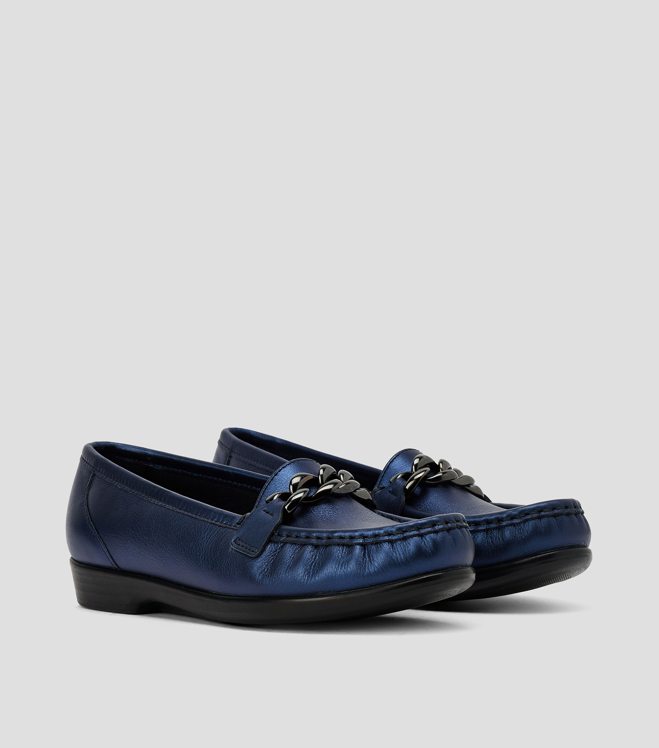 Mocasines Metro Link en piel Mujer